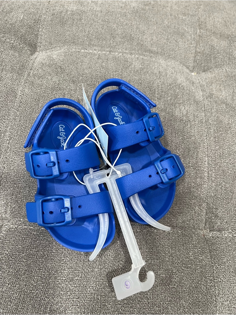 Cat & Jack Royal Blue Toddler Double-Buckle Sandals